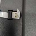 Large Print Wireless Keyboard and Mouse - 7 Colors Backlit Keyboard, Oversize Letters Keys Easy to See and Type, Rechargeable Keyboard and Mouse with Light Up Key, Compatible for PC, Windows, Gaming