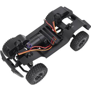 TRX4M 155mm 6.10in Wheelbase Assembled Frame Chassis Front Rear Axles Gearbox for 1/18 AX-8560 Rc Crawler TRX4-M Bronco Defender