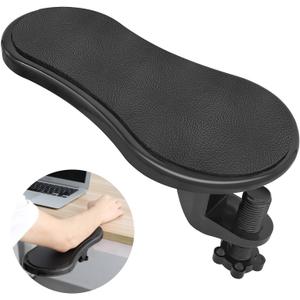 Arm Rest Support for Desk, Rotating Adjustable Computer Desk Armrest Extender, Relieve Stress, Eliminate Pain, Reduce Office Occupational Chronic