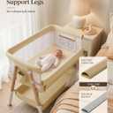 3-in-1 Baby Bassinet Bedside Sleeper Baby Crib for Newborn to 12 Months