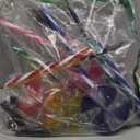 Outdoor Christmas Decorations Solar Pathway Lights, Set of 10 Lollipops Peppermint Stake Lights, 8 Modes Candy Cane Walkside Lights, Outdoor Xmas Decoration for Walkway, Yard (10PCS-Multi)