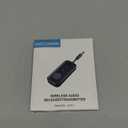 Premium Pro Bluetooth 5.4 Transmitter Receiver,Airplane Audio Adapter,Wireless Transmitter for TV/Travel Flight,Airline,Gym.Compatible with 2 AirPods/Headphones,Bluetooth Receiver for Car/Home Stereo (Black)