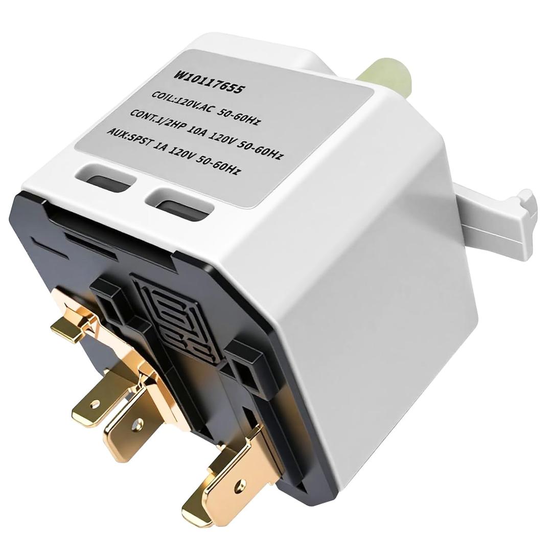 W10117655 Dryer Push to Start Switch, Compatible with Crosley Maytag Kenmore Whirlpool Dryer Start Switch, Replacement Part for Clothes Dryers