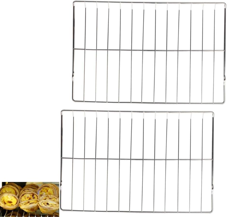 MHL63531403 MHL63411403 Oven Rack 24.6 x 16, Compatible with LG Oven LDG4313ST LTE4815ST LTE4815BM LTE4815BD,304 Stainless Steel Oven Wire Rack Perfect for Baking and Roasting, 2 Pack