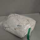 Pitalk 42 Inch Wide by 96 Inch Curtains for Dining Room Living Sliding Door Bathroom 2 Panel Sets Back Tab Rod Pocket Top Light Filter Linen Drapes for Bedroom Bay Window Picture 8 Feet Long 42 x 96 (Natural)