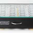 Bartesian Cocktail Capsule Storage Drawer Organizer - Stylish Mixology Cocktails Drink Mixer Holder Dispenser - Home Bar Accessories for Cocktail Maker Machine - Holds Up to 36 Bartesian Capsules