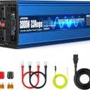 2000W Sump Pump Battery Backup System, UPS Inverter with LCD Screen