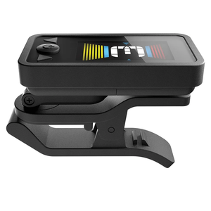 D'Addario Accessories Guitar Tuner - Eclipse Headstock Tuner - Clip On Tuner for Guitar - Great for Acoustic Guitars & Electric Guitars - Quick & Accurate Tuning - Black, 2 Pcs