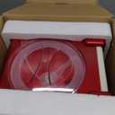 Nostalgia Snow Cone Shaved Ice Machine - Makes 20 Icy Treats - Includes 1 Reusable Plastic Cup - Retro Red