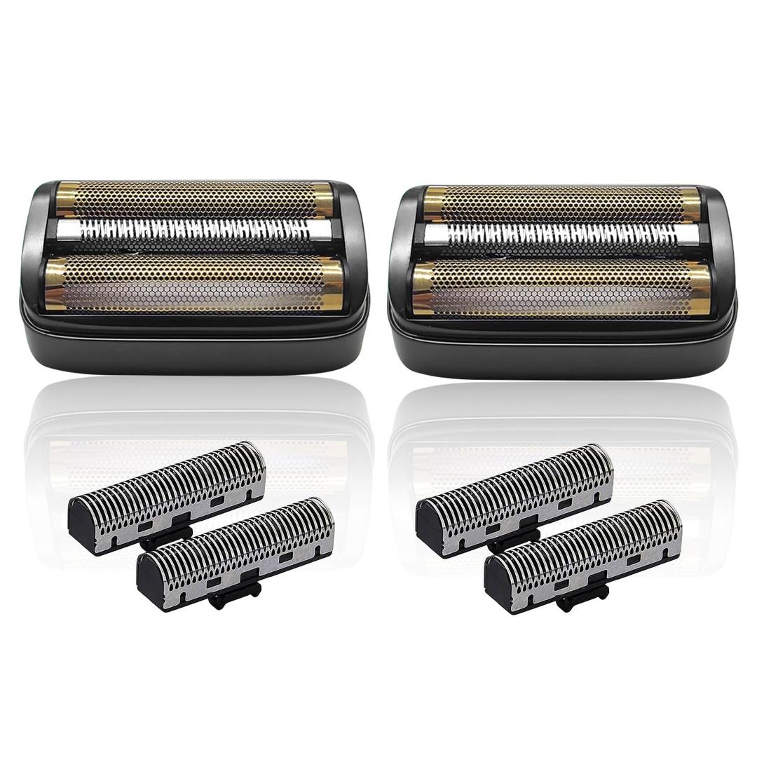 For Andis Foil Shaver Replacement Head for Model 17300 reSURGE Electric Shaver Replacemen Blades (Black/2Pack)