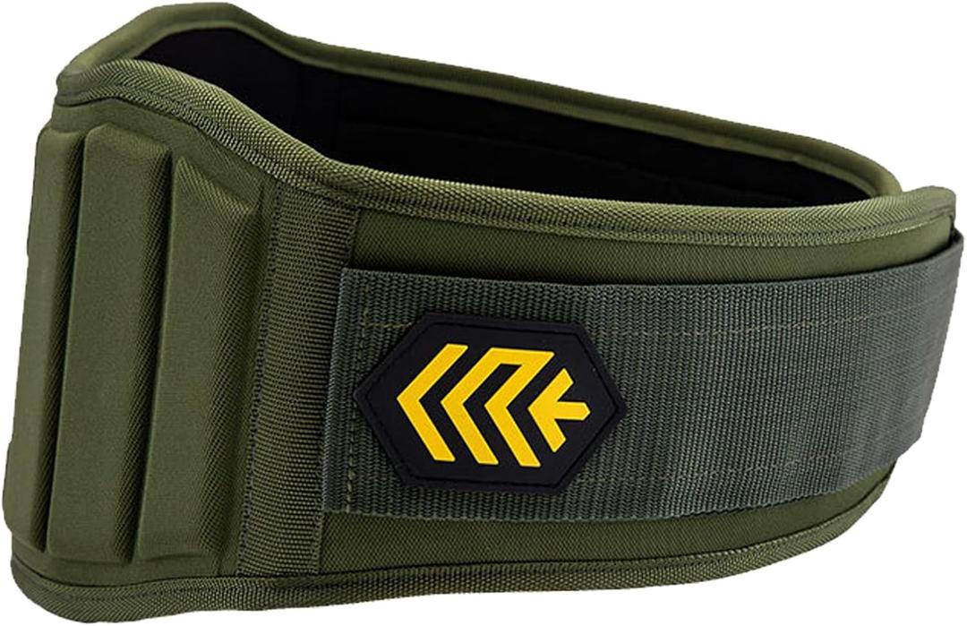 Squats Belt - Adjustable Weight Lifting Support, Durable Gym Training Accessory | Weightlifting Deadlift Training Support for Fitness, Comfortable Core Stabilizer, Ergonomic Back Protector for Safe Fi (2)