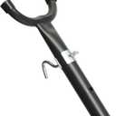 Amazon Basics 2 Person Heavy Duty Portable Sturdy Hammock Stand for Outside, Easy Assembly, Includes Carrying Case, 9 foot, Black