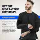 2 x GOUNOD Arm Sleeves for Men Women,Compression Sleeves to Cover Arms for Men Working,Sun Sleeves for Men UV Protection