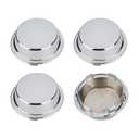 64mm Wheel Center Cap Blank Wheel Hub Caps For Rims Cover Parts - 4 Pieces