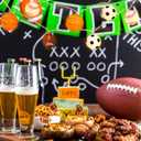 Bencailor 9.84 ft Sport Ball Theme Room Decor String Lights Baseball Basketball Football Soccer String LED Light up Decorations Battery Operated for Party Bedroom Decor