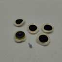 6 Pcs 6 Inch Wool Polishing Buffing Pads, Buffing Wheel for Drill Buffer, M14 Drill Adapter