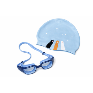 Zeligerstar Kids Swim Goggles,Swimming Goggles for Kids 6-14, Anti-Fog UV Protection Pool Glasses for Boys Girls (Blue+Clear Lens
)