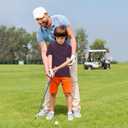 M MAELREG Boys' Polo Shirt Striped Short Sleeve Moisture Wicking Performance Stretch Active Casual Collared Kids Golf Shirt (8 Years)