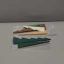 6 Pcs Blue Christmas Tree Honeycomb Centerpiece Minimalist 3D Paper Trees Centerpiece Modern Christmas Decor Rustic Reusable Table Decoration for Home Decor Xmas Gift