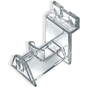 Azar Displays 550010 Slatwall Interlocking Eyeglass Holder, 25 Count Clear