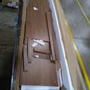 Garvee Fluted TV Stands for TVs Up to 80 in, Mid Century Modern Entertainment Center with Open Storage Compartments, 70 in Long Wooden TV Console for Living Room Bed Room- Walnut