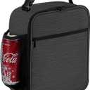 Lunch Box for Men - Reusable Lunch Bag Men Adult Women- Insulated Small LunchBox (Depth Gray)