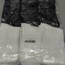 Crew Socks for Women & Men, 6 Pair Cute Cotton Casual Calf Socks Breathable Soft Above Ankle Socks, Size 5-10 (White)