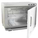 ForPro Professional Collection Premium Hot Towel Warmer, 23L Extra Large Capacity, Two Stainless Steel Racks, White