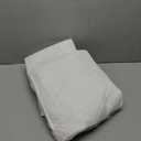 Yoofoss Waterproof Crib Mattress Protector 2 Pack, Quilted Crib Mattress Pad Cover Ultra Soft and Breathable, Machine Washable Toddler Mattress Protector for Standard Baby Crib Size 52''x28'' (White)