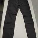 KDF Straight Leg Jeans for Women High Waisted Jeans Frayed Baggy Pants Raw Hem Loose Stretchy Cropped Wide Leg Jeans
, Black, Size 10