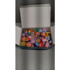 48 Pack Light Up Party Favors for Birthday, Glow in The Dark Party Supplies, Pop Fidget Toys Bulk 3D Stress Ball Toy, Squeeze Toys, Easter Filler, Classroom Prizes Stocking Stuffers for Adults Toddler