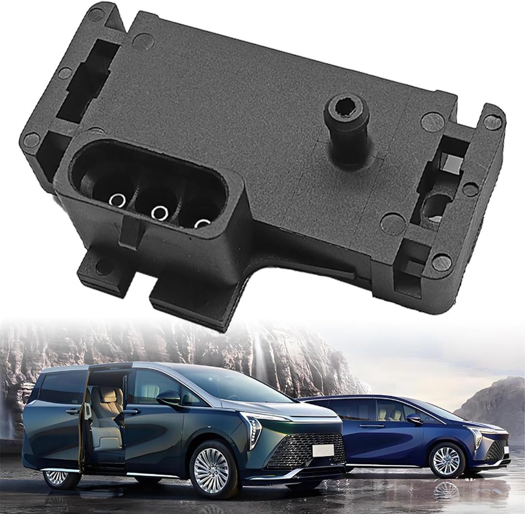 MAP Sensor 12569240, Manifold Absolute Pressure Sensor 16137039 16017460 Replacement for Chevy Impala Malibu S10 Blazer K1500 GMC Jimmy Buick Century Oldsmobile Alero Isuzu Rodeo