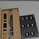 Rev9(LPA-LS-014_2) License Plate Mounting Kit, Compatible with Lexus IS200t/IS250/IS350 2014-19