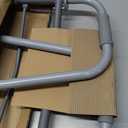 Guardian MDS86410W54H Medline Folding Walker with Wheels