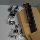 Newbang Iron Black Front Double Door Handleset (KEYED HANDLESET)