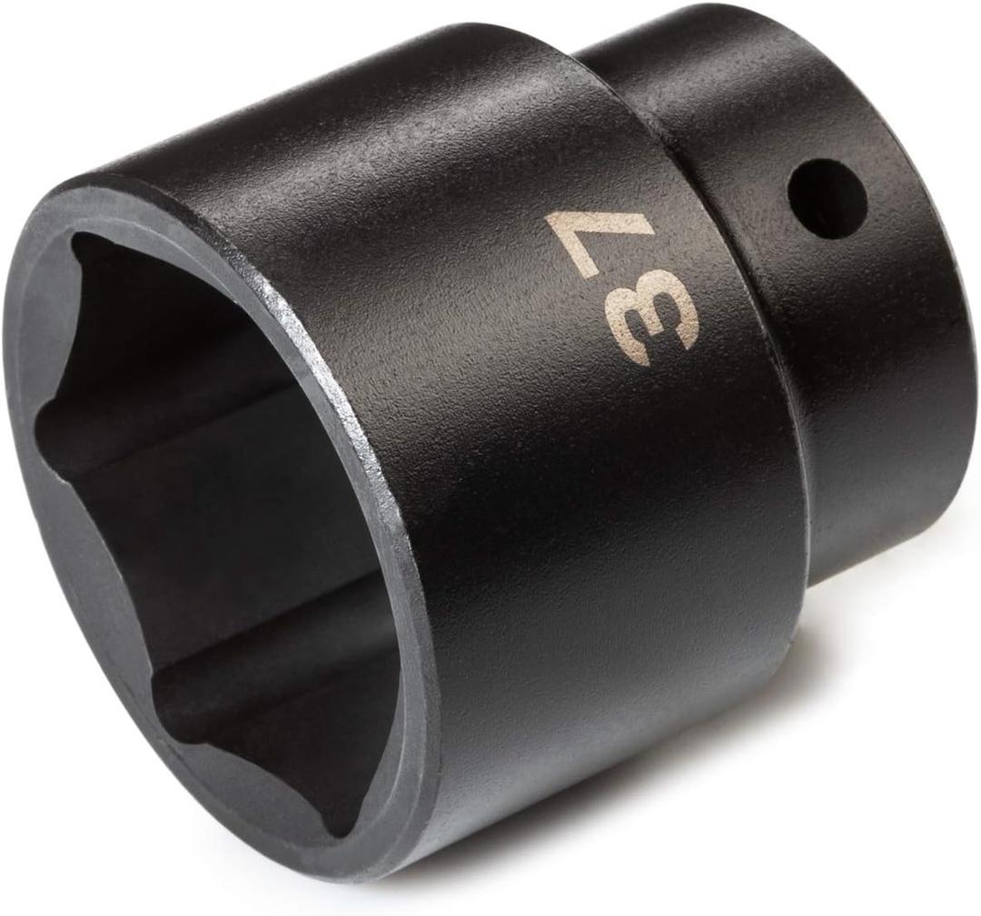 TEKTON 1/2 Inch Drive x 37 mm 6-Point Impact Socket | SID22137