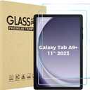 ProCase 2 Pack Screen Protector for Galaxy Tab A9 Plus 11 Inch 2023, HD Tempered Glass 9H Film Guard for 11" Tab A9+ 5G Tablet (SM-X210/X216/X218)