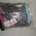 BMJL Womens Color Block Bikini Sets Supportive Wide Strap Swimsuit(M,Black)