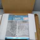 24 inch Range Hood Under Cabinet, Stainless Steel Range Hood 280CFM, Slim Kitchen Stove Hood w/Push Button, Ducted/Ductless Convertible, 3 Speeds Exhaust Fan, LED Light and Carbon Filter