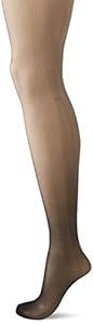 Hanes Silk Reflections Hanes Women's Perfect Nudes with Tummy Control Pantyhose PN0001, True Black, 5/ 6X