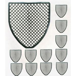 Urinal Mats (6,12,24 Pack) - Bathroom Urinal Mat for Floor - Black Commercial Splash Mats for Men's Restroom (12, Black)