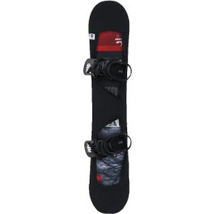 MONS Snowboard Protection Soft Cover Sleeve With Binding Open (Small, Grey)