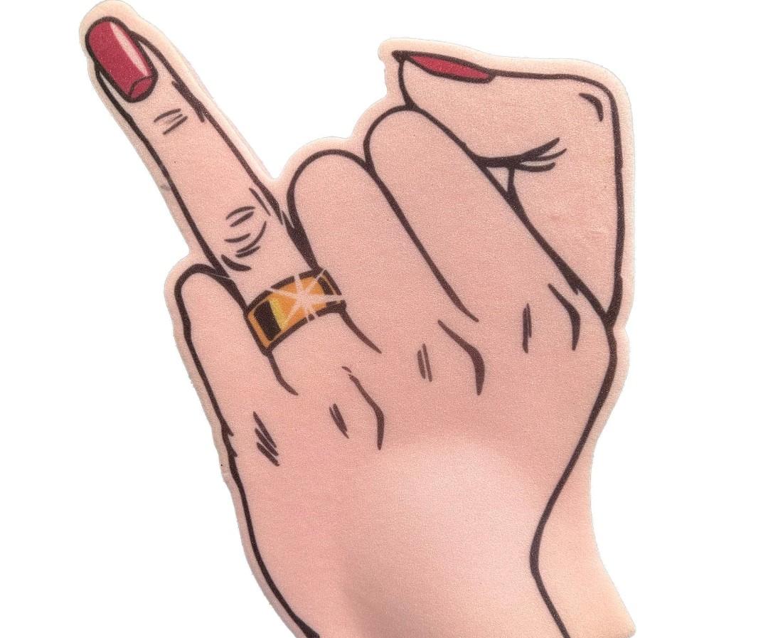 Generic HGREAA Bachelorette Party Napkins Pink Ring Finger Foil Napkins 3-ply 40 pcs Bachelorette Party Decorations Favors Bridal Shower Supplies Engagement Décor