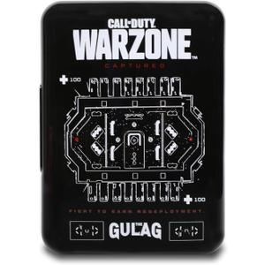 Call of Duty - Mini Fridge, Small Cooler for Drinks & Snacks, or Skincare Refrigerator - Christmas Gifts (6 Cans, Warzone Black)