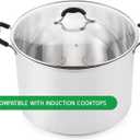 PrepNCook by McSunley 21.5Qt Induction Stainless Steel Water Bath Canner