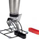 Whipped Cream Dispenser Stand with Cleaning Kit, Upside Down Holder, 4.9 x 5.9 inches