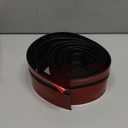 Stair Edge Protector 48 Ft - Black Rubber Edge Trim for Steps - Stair Nose Molding - Rubber Nose Trim - Fit for Indoor and Outdoor - Non Slip and Waterproof