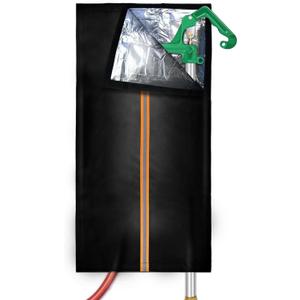 Outdoor Faucet Cover for RV Park & Yard Hydrant 35"x15" Waterproof Extended Spigot Insulated Water Faucet Cover Large Freeze and Heat Protector for Winter Outside Garden Lawn Backflow Sprinkler System