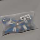 QUMY Dog Shoes for Small Dogs, Puppy Dog Boots & Paw Protectors for Winter Snow Day, Summer Hot Pavement, Waterproof in Rain Weather, Ourdoor Hiking, Indoor Hardfloor Skid-Resistant Sole Blue Size 4