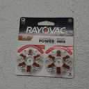 Rayovac Size 312 Hearing Aid Batteries, Hearing Aid Batteries Size 312, 12 Count (Brown Tab)